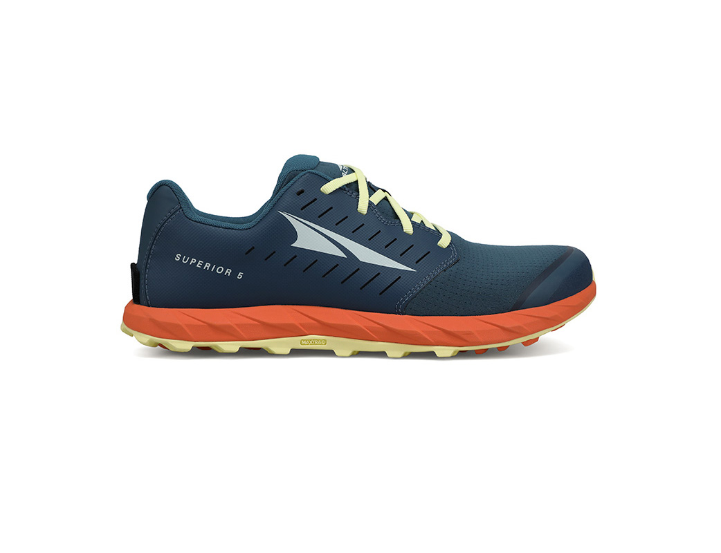 Trail Running shoe Superior 5 Man col. BLUE, ORANGE | Altra Running