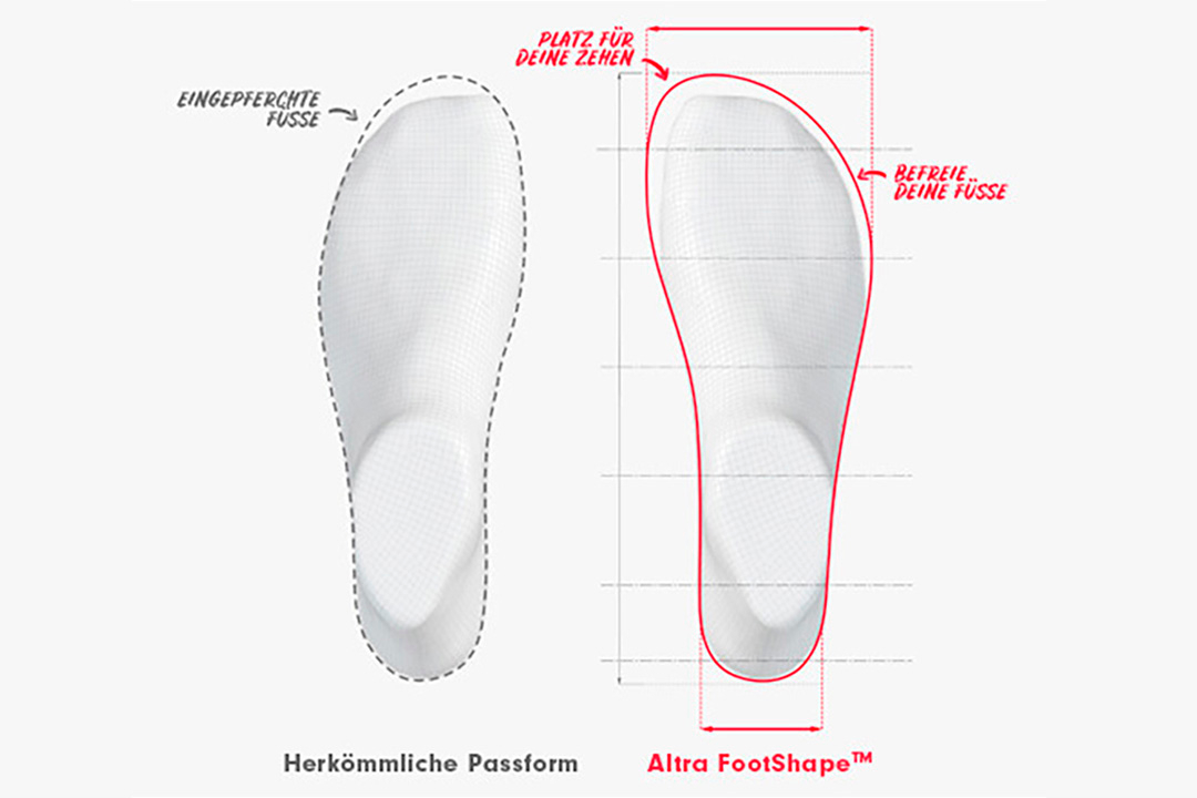 Schuhe, die wirklich passen und in denen deine Zehen Platz haben. | Altra Running | Official Website